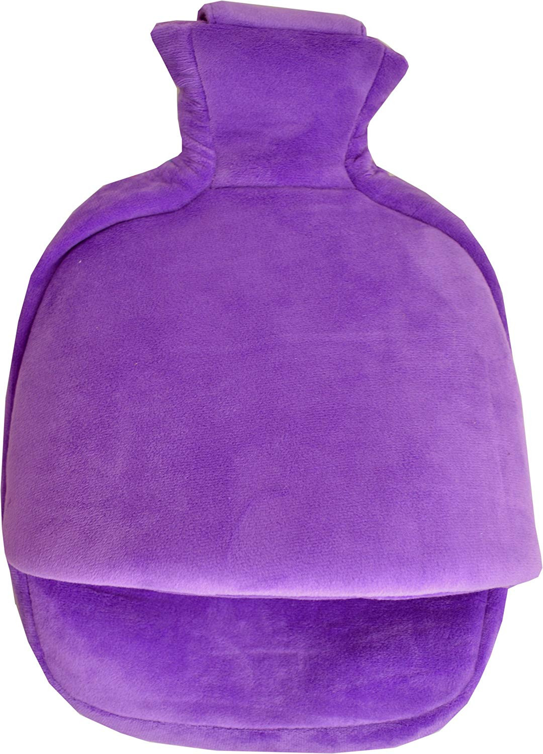 Heated Foot Warmer Hot Water Bottle Foot Muff Snug Feet Warmer Purple